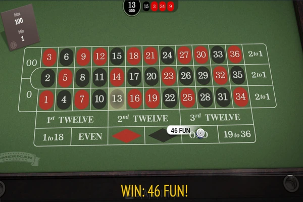 american roulette 8